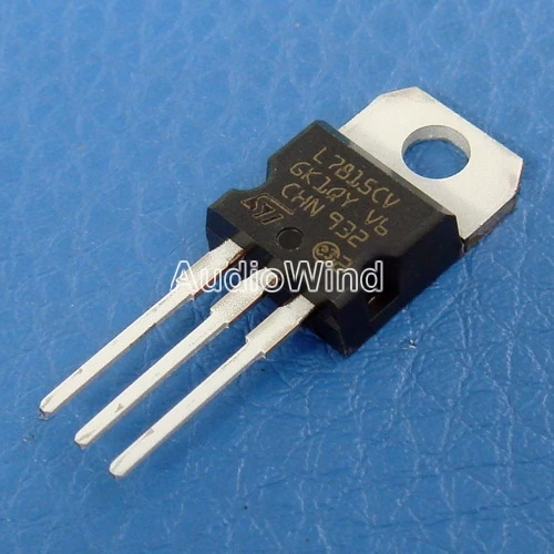 

( 50 pcs/lot ) 7815 IC, Positive 15V Voltage Regulator, L7815, L7815CV.