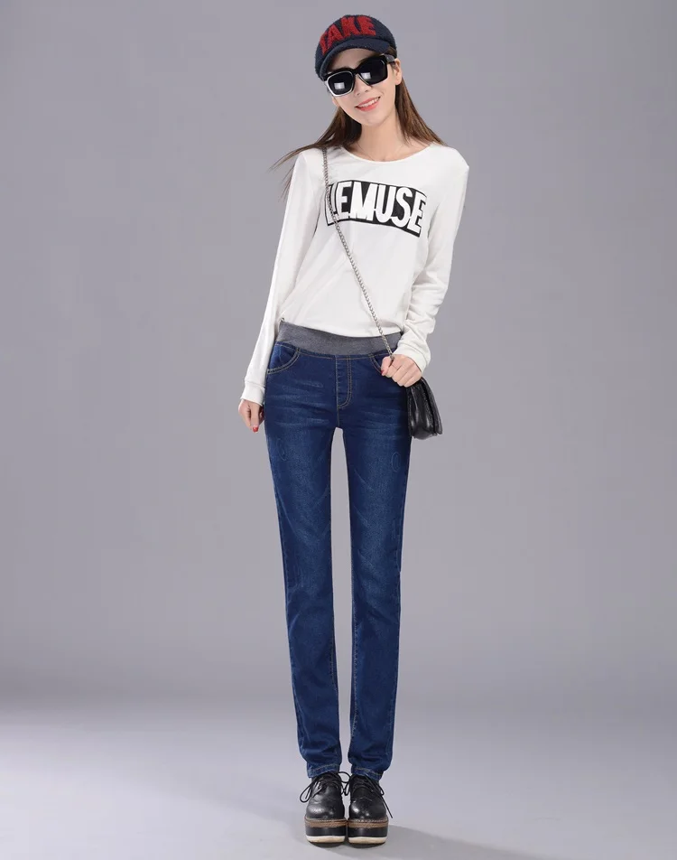 Модель сезона осень зима 2019 года модные повседневные эластичные брюки карандаш