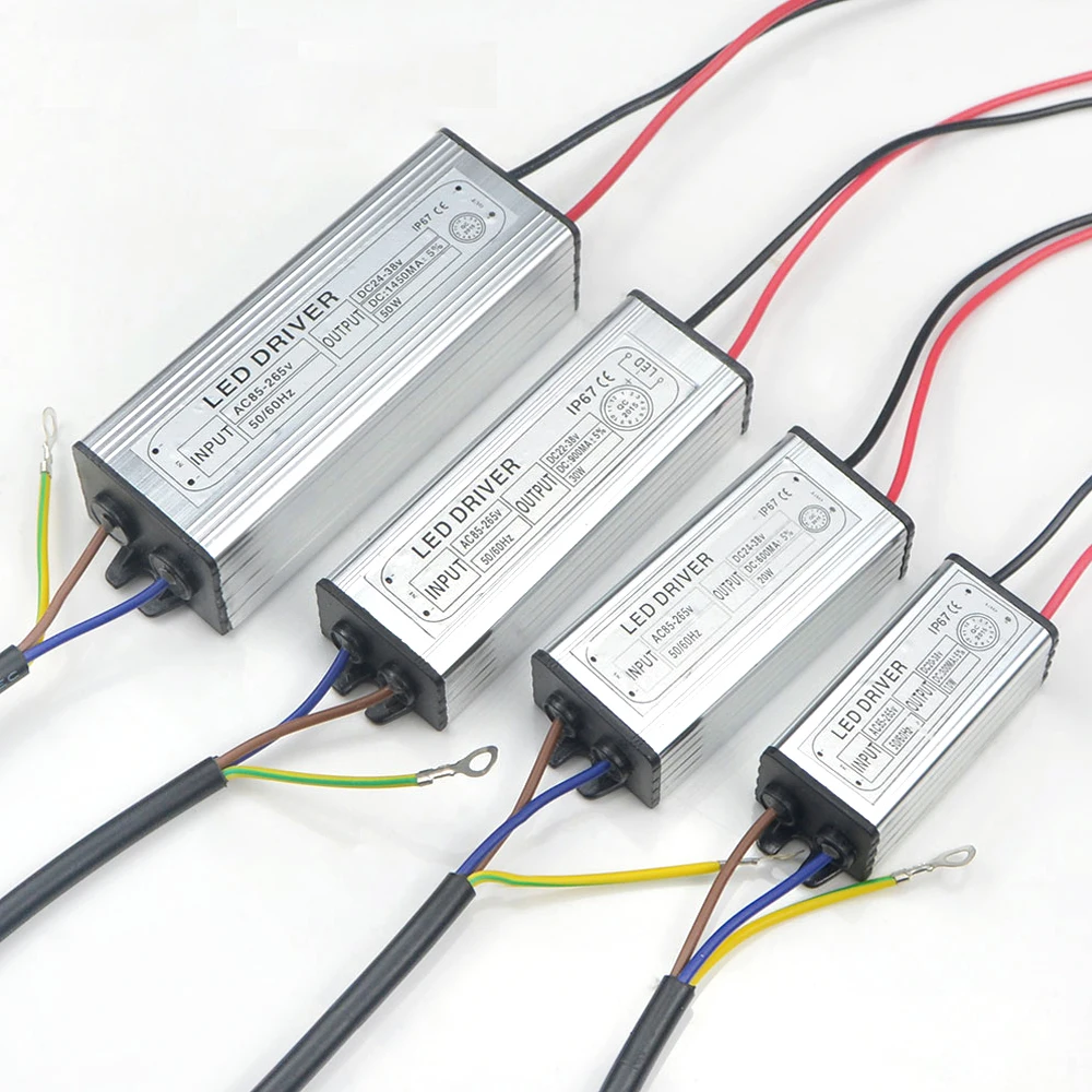 Трансформатор для светодиодной лампы IP67 85 265 в до 24 38 10/20/30/50 Вт|adapter toshiba|adapter