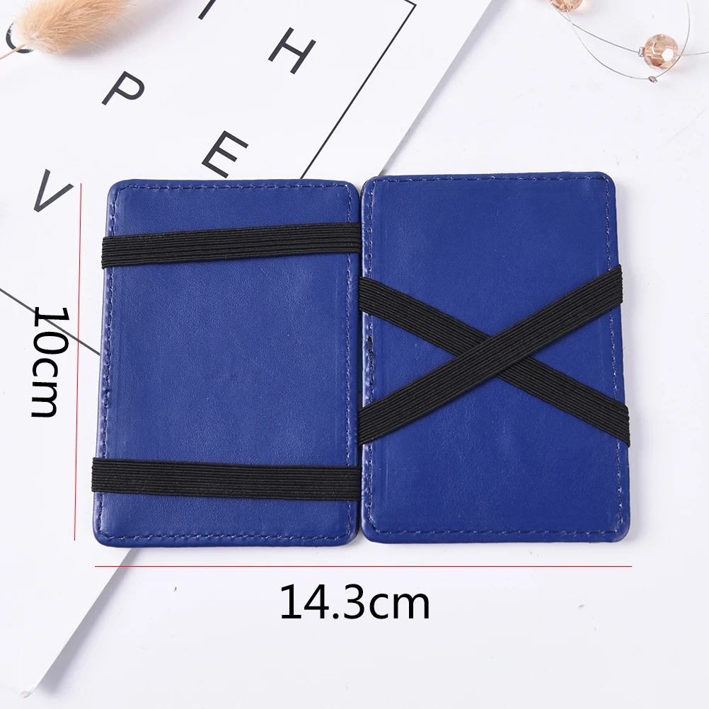 

Hot sale High quality PU leather magic wallets Fashion small men card holder mini purse for men wallet