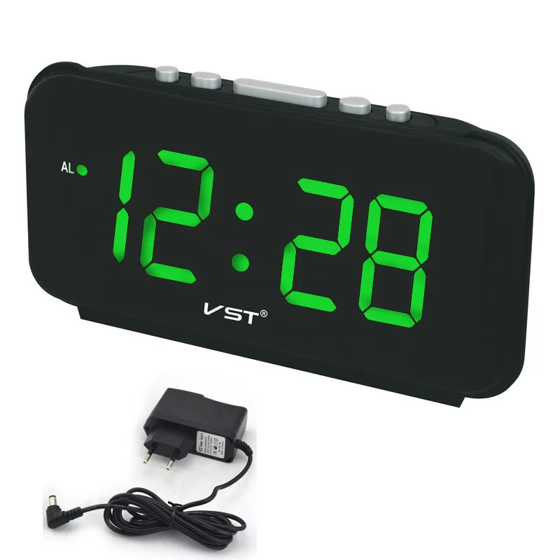 Large Number Desk Clocks Ac Power Eu Plug/us Plug Table Cloc