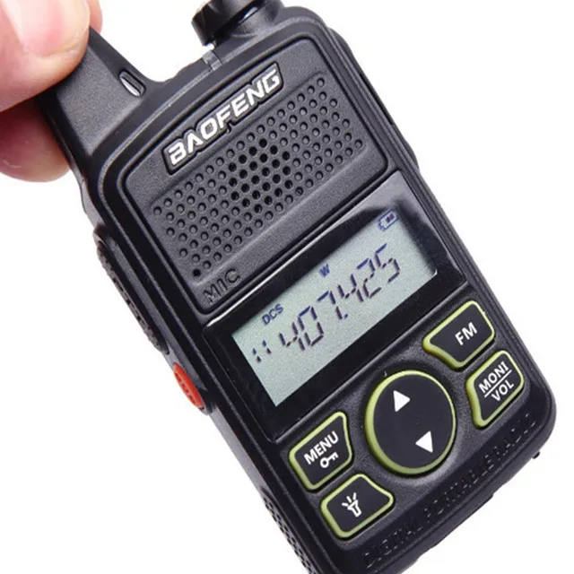 2PCS Baofeng BF-T1 Mini Walkie Talkie UHF Portable Two-way Radio BF T1 Ham Radio Handheld FM Transceiver Kids 5km CB Radio Inter