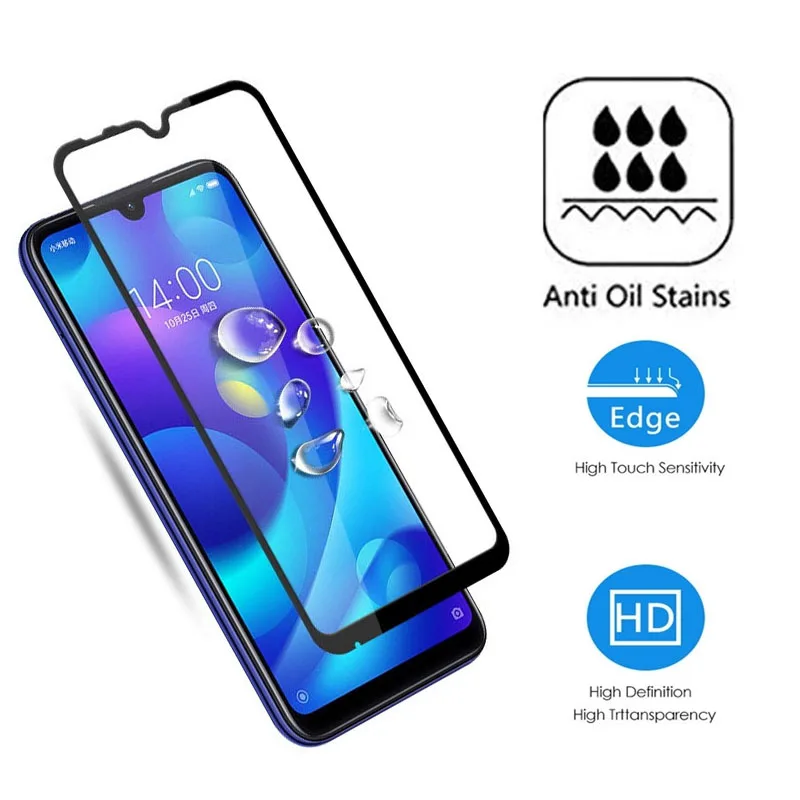 9 H закаленное стекло для Xiaomi Redmi Note 7 полное покрытие экрана протектор 6 39 &quotRedmi Pro
