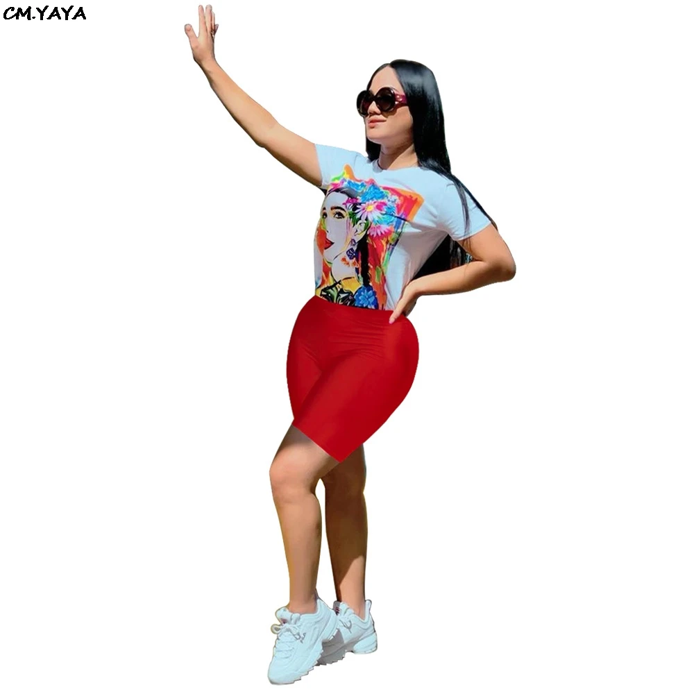 2019 Женская летняя футболка с круглым вырезом и принтом героями мультфильмов