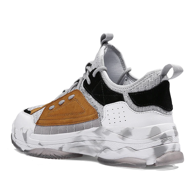 Men's shoes winter 2018 new thick soled trendy men's leisure running | Спорт и развлечения