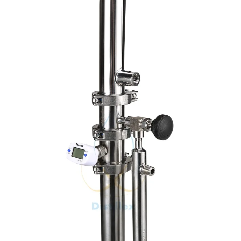 1 5 &quotOD50.5mm Узел отбора ректификация Нержавеющая Сталь 304|Фитинги для труб| |