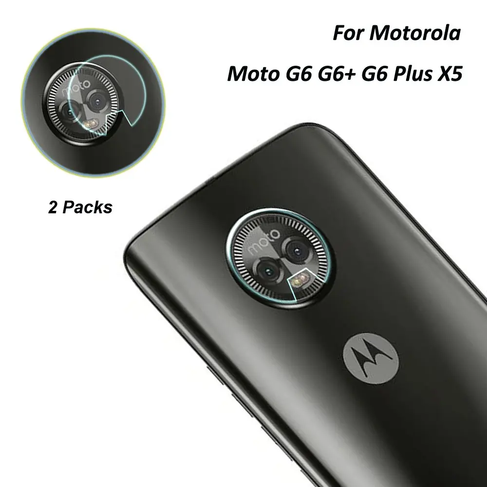 2X HD прозрачная защитная пленка для объектива камеры для Motorola Moto Z3 Play Z2 E5 X4 X5 G5S+ G6 Plus G6 E5 защитная пленка из закаленного стекла