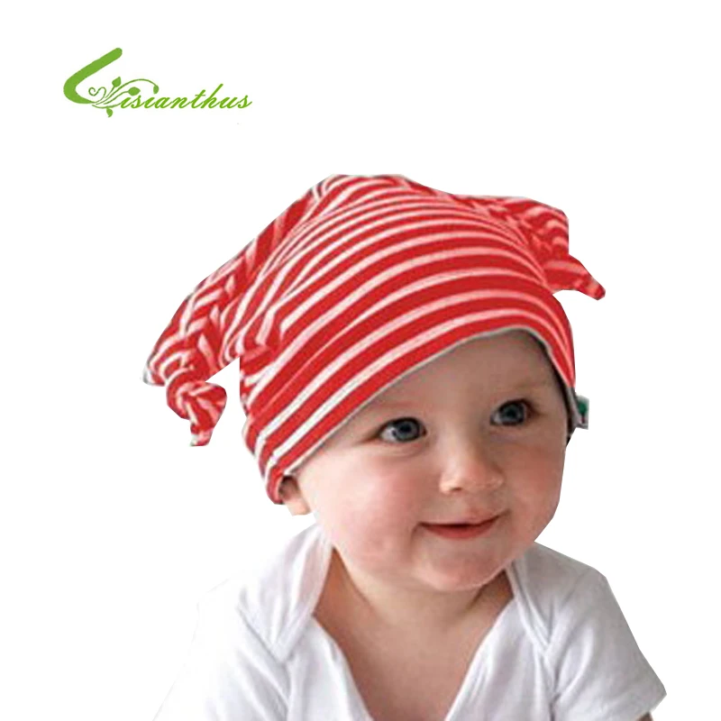 Модная детская шапка в виде рога Ox хлопковые шапки для маленьких мальчиков и