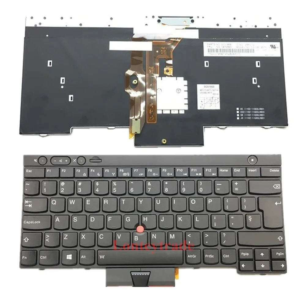 Высокое качество и новый ноутбук Великобритания клавиатура для Lenovo T430 T430i T530 W530