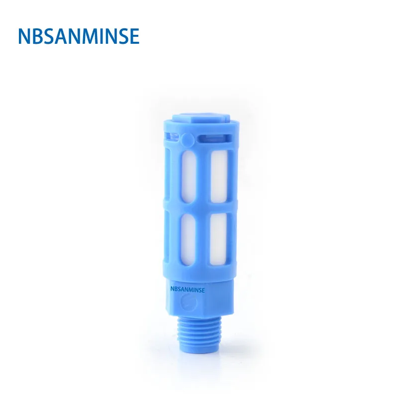 NBSANMINSE 10 шт./лот PSU 1/8 1/4 3/8 1/2 3/4 1 дюйм пластик глушитель воздуха детали