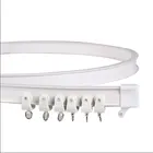 Нано-глушитель для штор, белый, в современном стиле