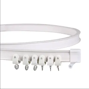 Нано-глушитель для штор, белый, в современном стиле