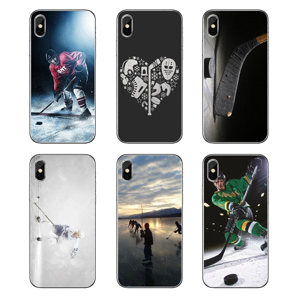 Мягкий чехол для обложки Любовь Спорт Хоккей Команда Искусство Печать постер