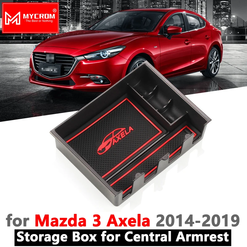 Подлокотник для хранения Mazda 3 2014 2015 2016 2017 2018 2019 BM BN Mazda3 Axela Sedan Hatchback автомобильный