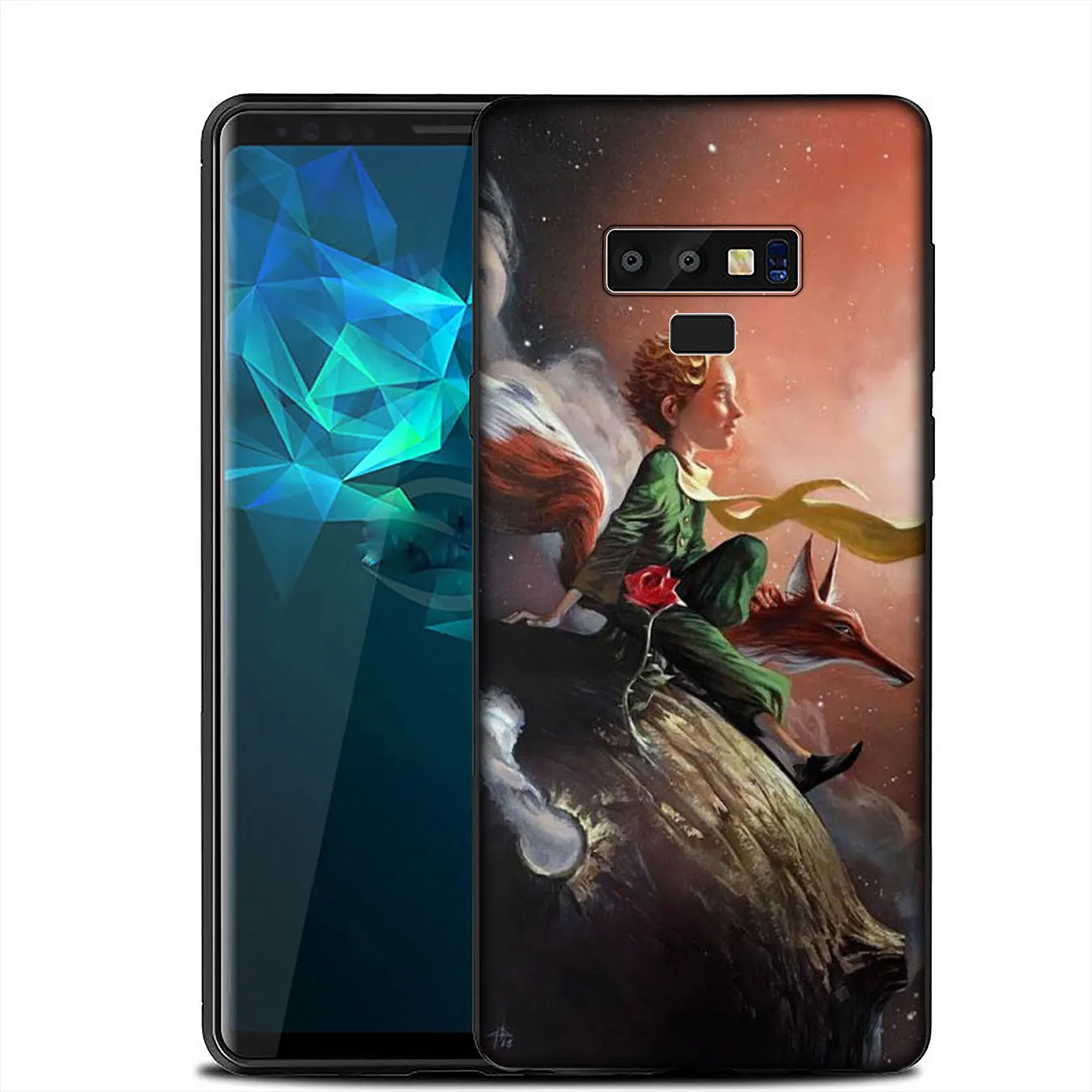 IYICAO The Little Prince Soft Silicone Cover Case for Samsung Galaxy A6 A9 A8 A7 2018 A3 A5 2016 2017 Note 9 8 10 Plus Lite |