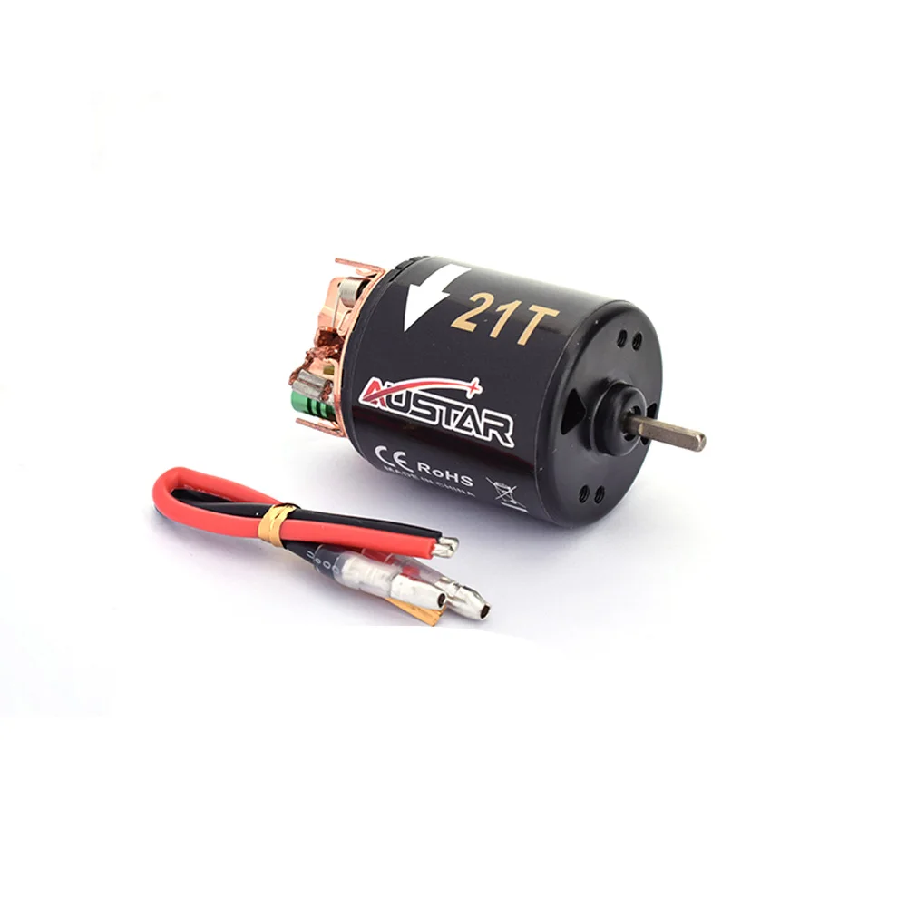 AUSTAR RS 540 21T 3 17 мм модифицированный матовый двигатель для 1/10 Axial SCX10 RC4WD D90|Детали и