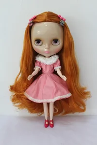 Кукла Blyth, прозрачная, RBL-181T, 4 цвета, с большими глазами и красивыми волосами