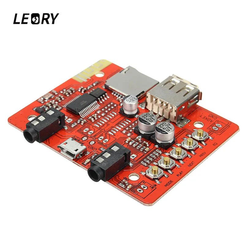 LEORY AUX Loseless модуль усилителя стерео беспроводной bluetooth аудио приемник плата USB