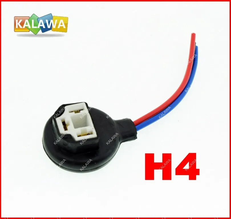 2 шт./лот Керамические Коппер-Бенд H4 цоколь авто адаптеры автомобилей фар разъем