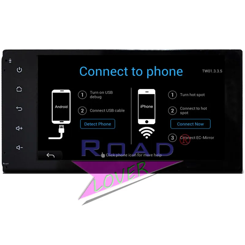 Roadlover Android 7 1 автомобильный ПК GPS-навигатор для Toyota Universal Corolla RAV4 Vios Camry Hilux Land Cruiser