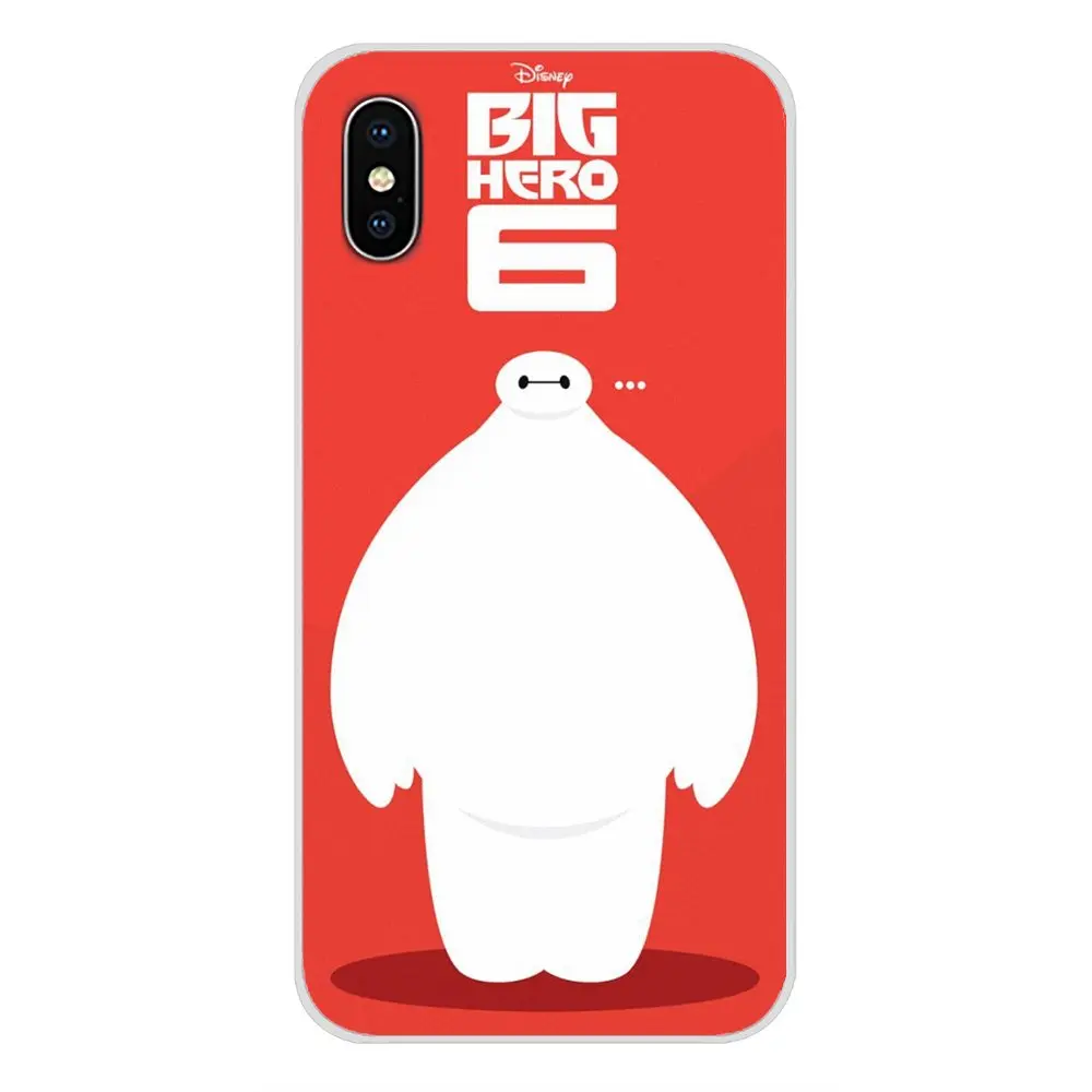 Аксессуары чехлы для телефонов Baymax Big Hero Xiaomi Mi6 A1 5X 6X Redmi Note 5 5A 4X 4A 4 3 Plus Pro pocophone