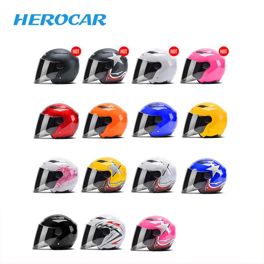 Мотоциклетный шлем Casco Moto 3/4 шлем с открытым лицом скутер Casco Moto rbike Capacete модульный откидной шлем