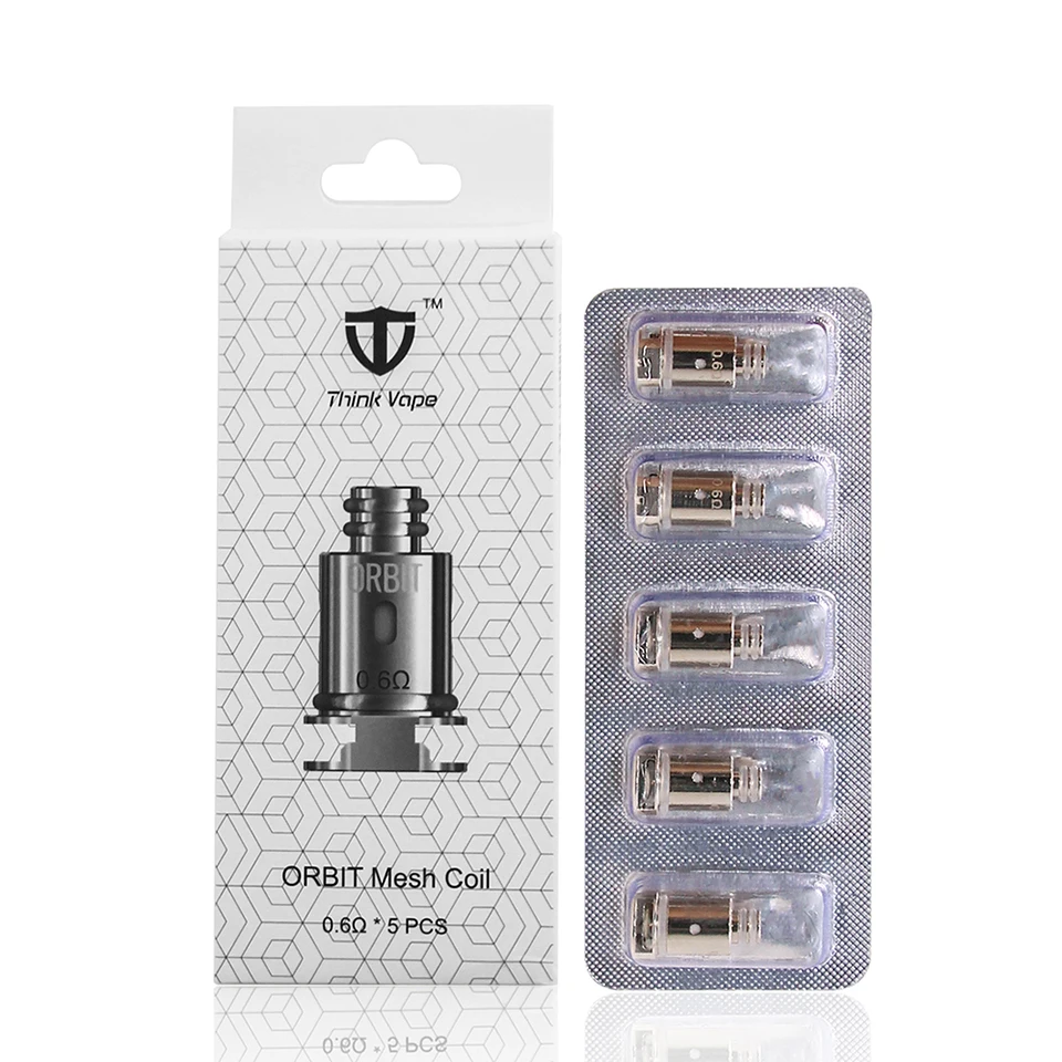 Оптовая продажа Сменная сетка катушка картридж 0.6ohm Thinkvape Комплект fit Orbit комплект