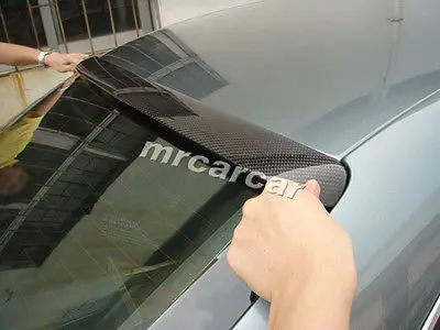 Спойлер для крыши Audi A4 B8 Saloon 2009 2012|rear roof spoiler|roof spoilercarbon fiber spoiler wings |