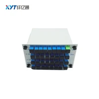 high quality132 insert type optical splitter with scpc connector wide operating wavelength 1260 1650nm plc splitter