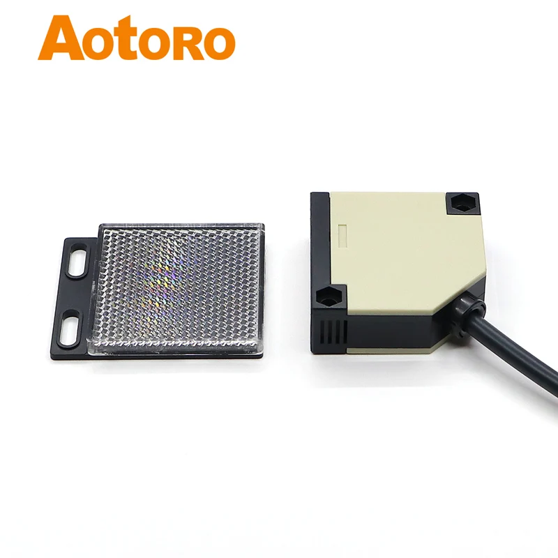 EK50 R4M2 AC/DC Датчик рефлекс темно NO фотоэлектрический инфракрасный переключатель