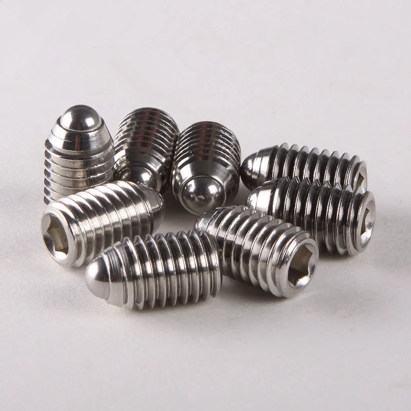 2 шт. винты с внутренней резьбой и шариковой головкой из нержавеющей стали марки