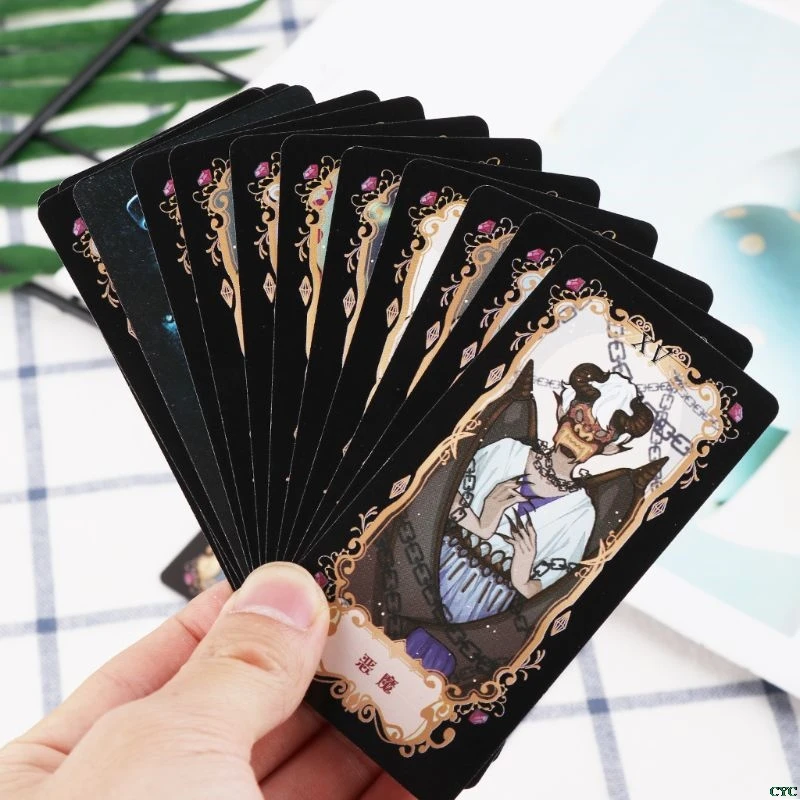 Student Tarot Cards With Colorful Box Mysterious Divination Astrology Board Game | Спорт и развлечения