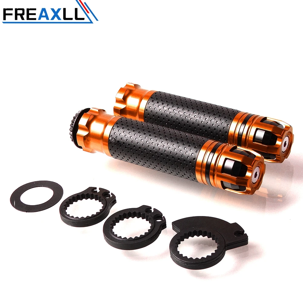 FREAXLL алюминиевый резиновый гель 7/8 &quot22 мм CNC Ручка Бар Ручные ручки