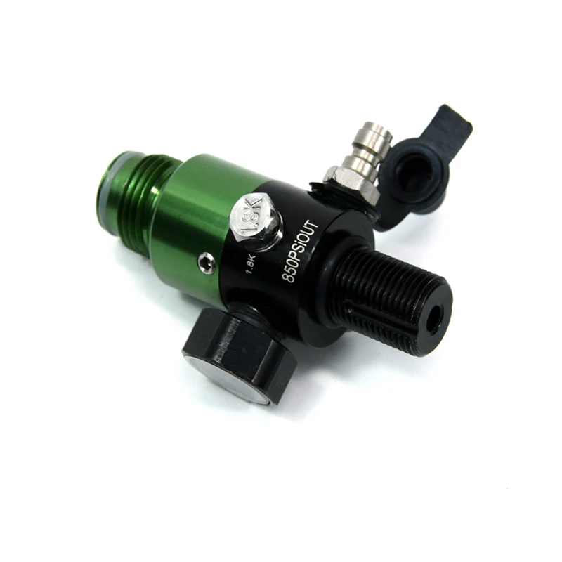 PCP Пейнтбол HPA регулятор 4500psi вход 850psi выход 5/8 18UNF регу2085|Пейнтбольные аксессуары|