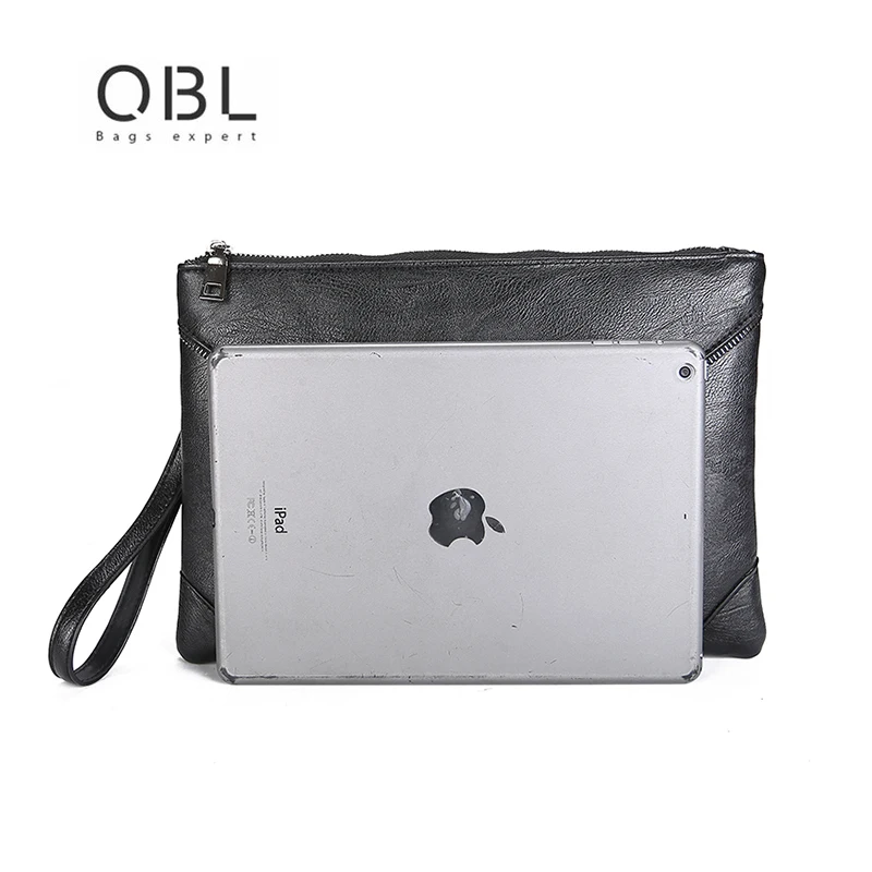 Бизнес для мужчин кожа конверт клатч сумочка новая мода высокое качество сумка