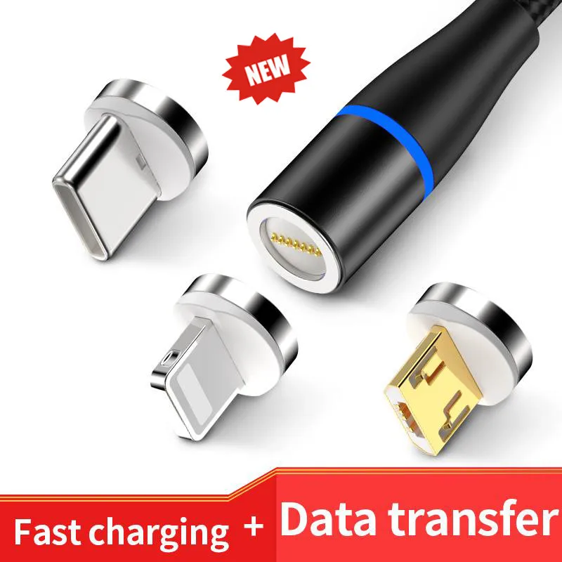 SYR-CM Magnetic Micro USB Cable For iPhone Samsung Type-c Charging Charge Magnet Charger Adapter Type C Mobile Phone Cables | Мобильные