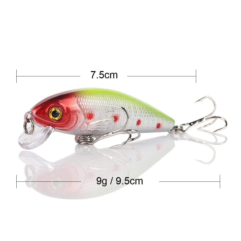 7.5cm Biwvo приманка гольян приманка для морской рыбалки кальмары Джиги Shad Спиннер приманка маленькие рыбы 2,5 см 7,5 см воблер Товары для рыбалки жесткая мишура - Цвет: 7.5cm