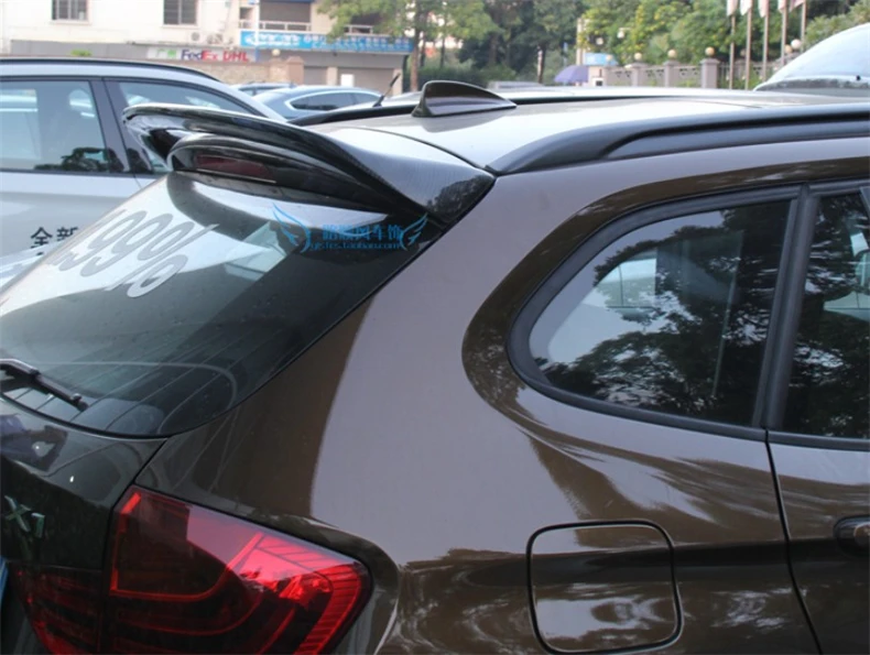 Спойлер из углеродного волокна HLONGQT для BMW X1 E84 2010 2015 высококачественные Спойлеры