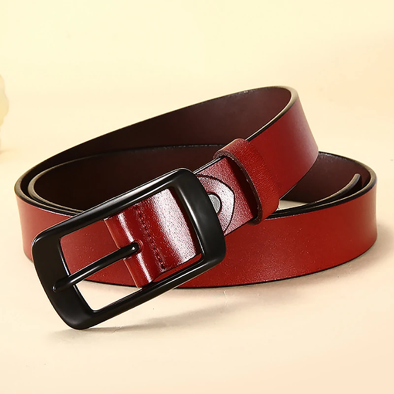 Пояса из натуральной кожи для женщин модные высококачественные тонкие пояса