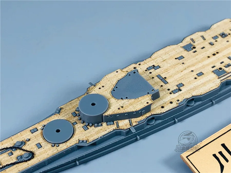 Деревянная колода в масштабе 1/700 для FUJIMI 420219 IJN Kirishima модель броненосца Kits