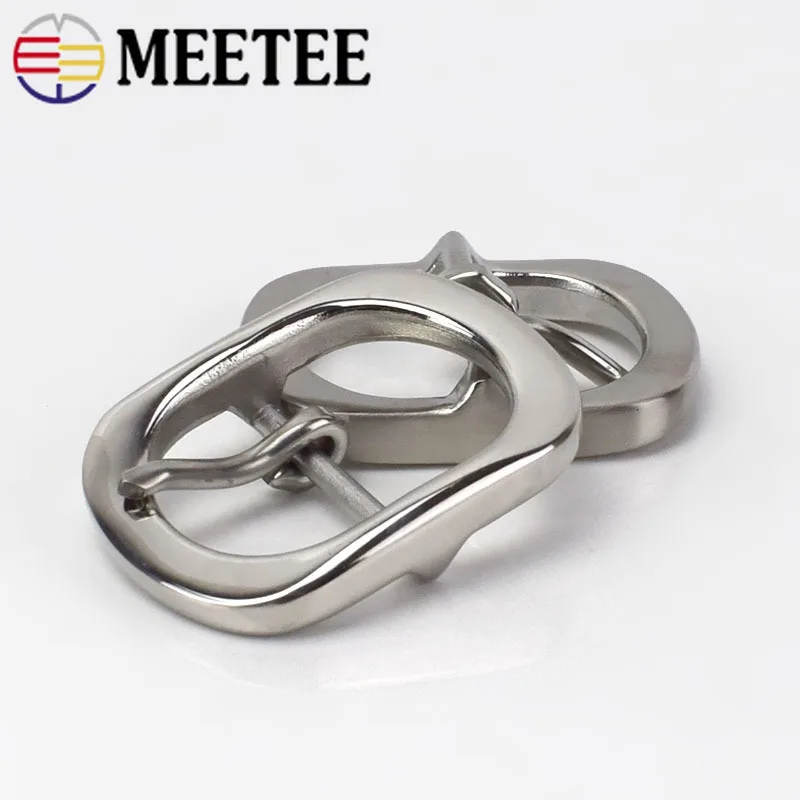 Meetee 1/3 шт. 40 мм твёрдая латунная пряжка для Для мужчин Для женщин металлической пряжкой пояс для головы; большие размеры 38-39 мм, Фурнитура для бижутерии, кожа карандаш, Женские джинсы-карандаш, аксессуары