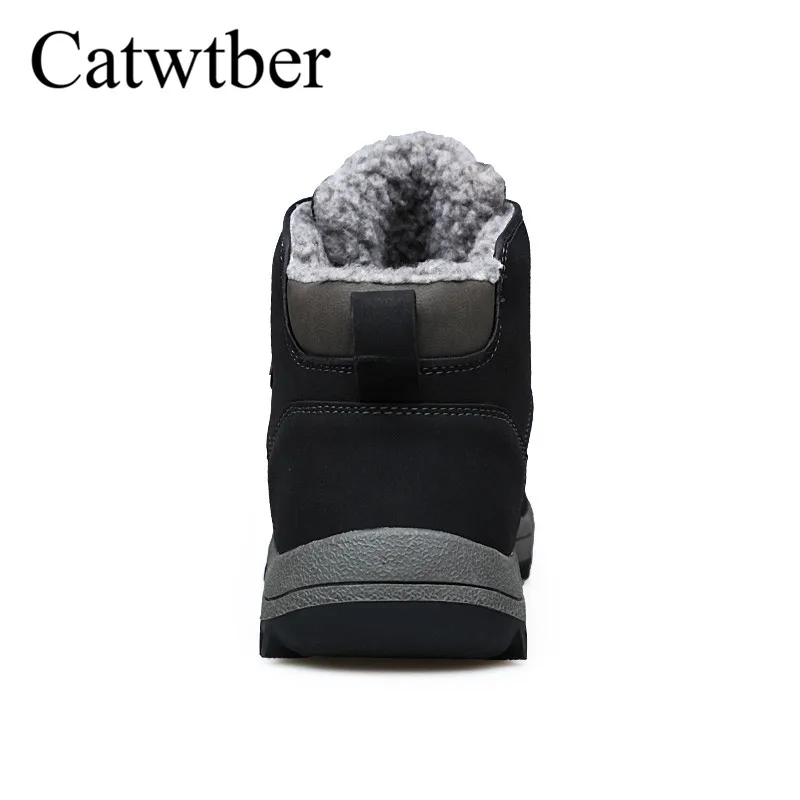 Catwtber Новый Мужские ботинки для мужские кроссовки 9908 зимние сапоги Обувь на