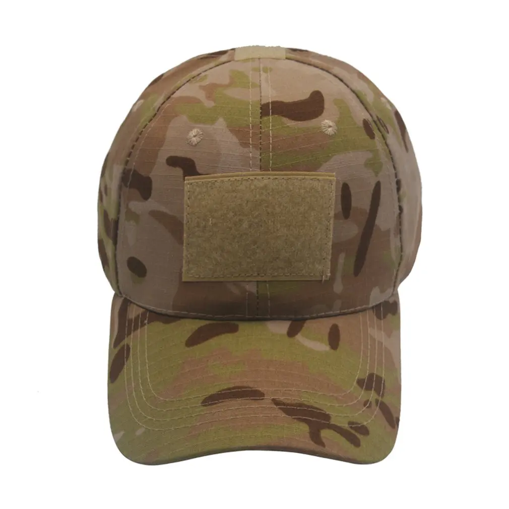 Khaki CP Тактическая Кепка, уличная спортивная бейсболка, кепки с полосками, камуфляжная кепка, простая Военная армейская камуфляжная охотничья Кепка, кепка для мужчин, взрослая Кепка - Цвет: Khaki CP