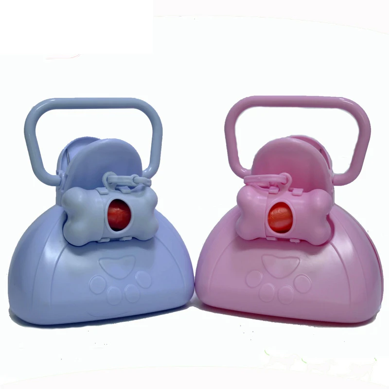 Уборочный совок для ухода за собаками пластиковая Лопата санитарные мешки собак