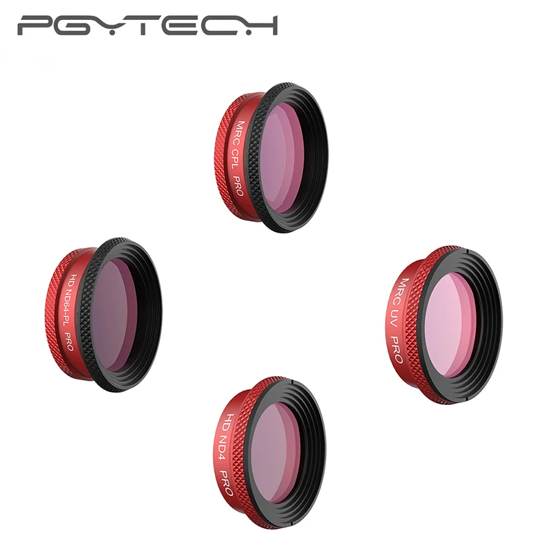 PGYTECH DJI Mavic воздушный фильтр UV CPL ND4 ND64PL Pro Mavic камера воздушного дрона фильтр(профессиональная версия
