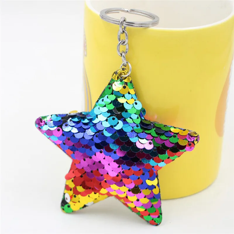 

Креативная трендовая фотография фотоблестящая блестящая Звезда брелок с пентаграммой ювелирные изделия
