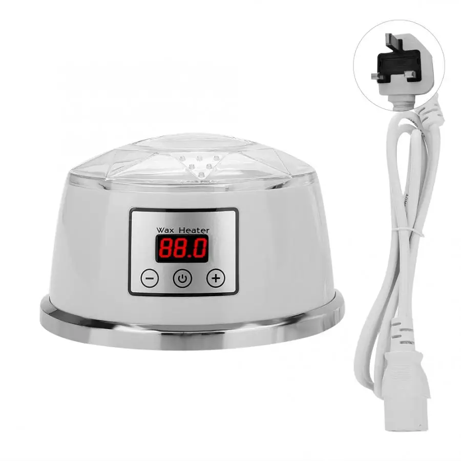 UK Plug Средство для удаления волос Smart Контроль температуры воск нагреватель SPA для рук и ног Эпилятор депиляции уход за кожей парафиновый воск - Цвет: UK Plug