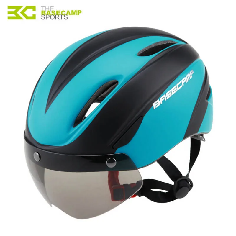 Basecamp шлем для горного велосипеда с очками удобный велосипедный | Спорт и