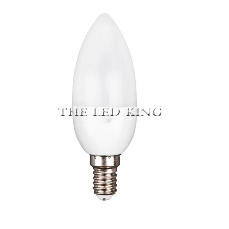 1X 10X 6 шт./лот Светодиодная лампа свеча E14 светодиодный светильник 220V 240V 5W 7W