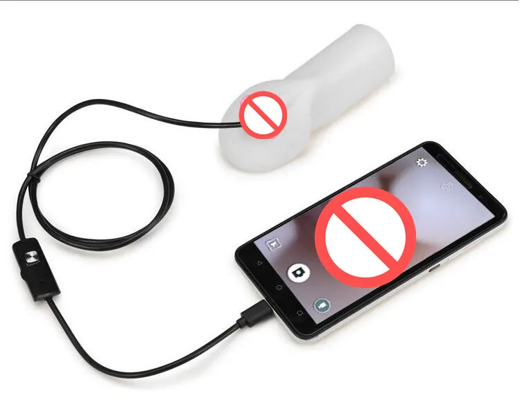 2018 вагинальный эндоскоп эротическая секс-игрушка для пар Android USB-Скоп Бороскоп
